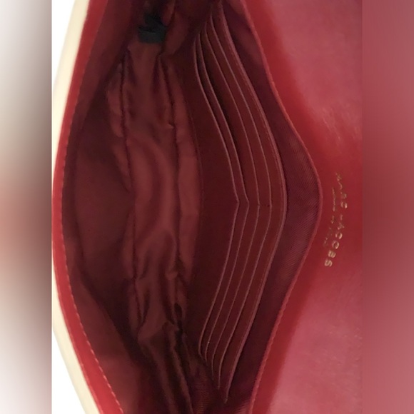 Marc Jacobs purse with red leather and golden chain straps *EUC* made in Italy - Picture 14 of 15